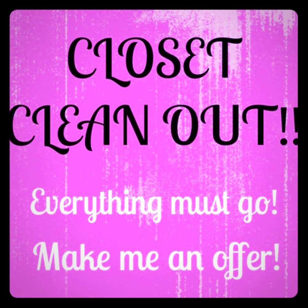 EVERYTHING MUST GO!!!! MAKE ME AN OFFER 😘